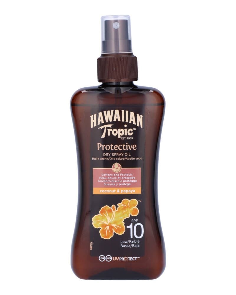 Hawaiian Tropic Protective Dry Oil Spray SPF 10 - 200 ml - Hawaiian Tropic - Ethni Beauty Market