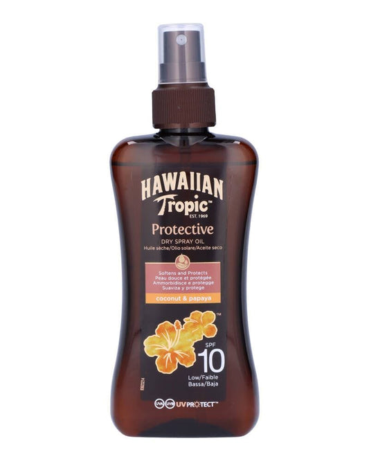 Hawaiian Tropic Huile bronzante Hawaiian Tropic  Protective Dry Oil Spray SPF 10 - 200 ml