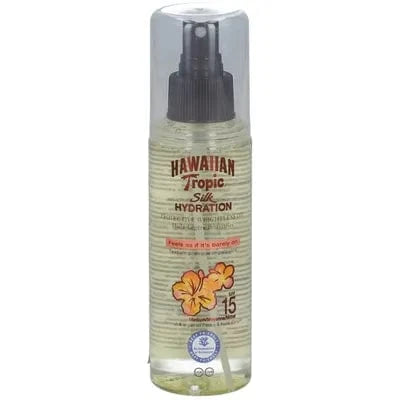 Hawaiian Tropic Silk - Hydration Protective Light Oil SPF15 "Protective Weightless Oil" 150ml - Hawaiian Tropic - Ethni Beauty Market