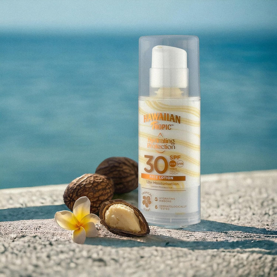 Hawaiian Tropic - Moisturizing & Light Protective Lotion Spf 30 - Face - 50ml - Hawaiian Tropic - Ethni Beauty Market