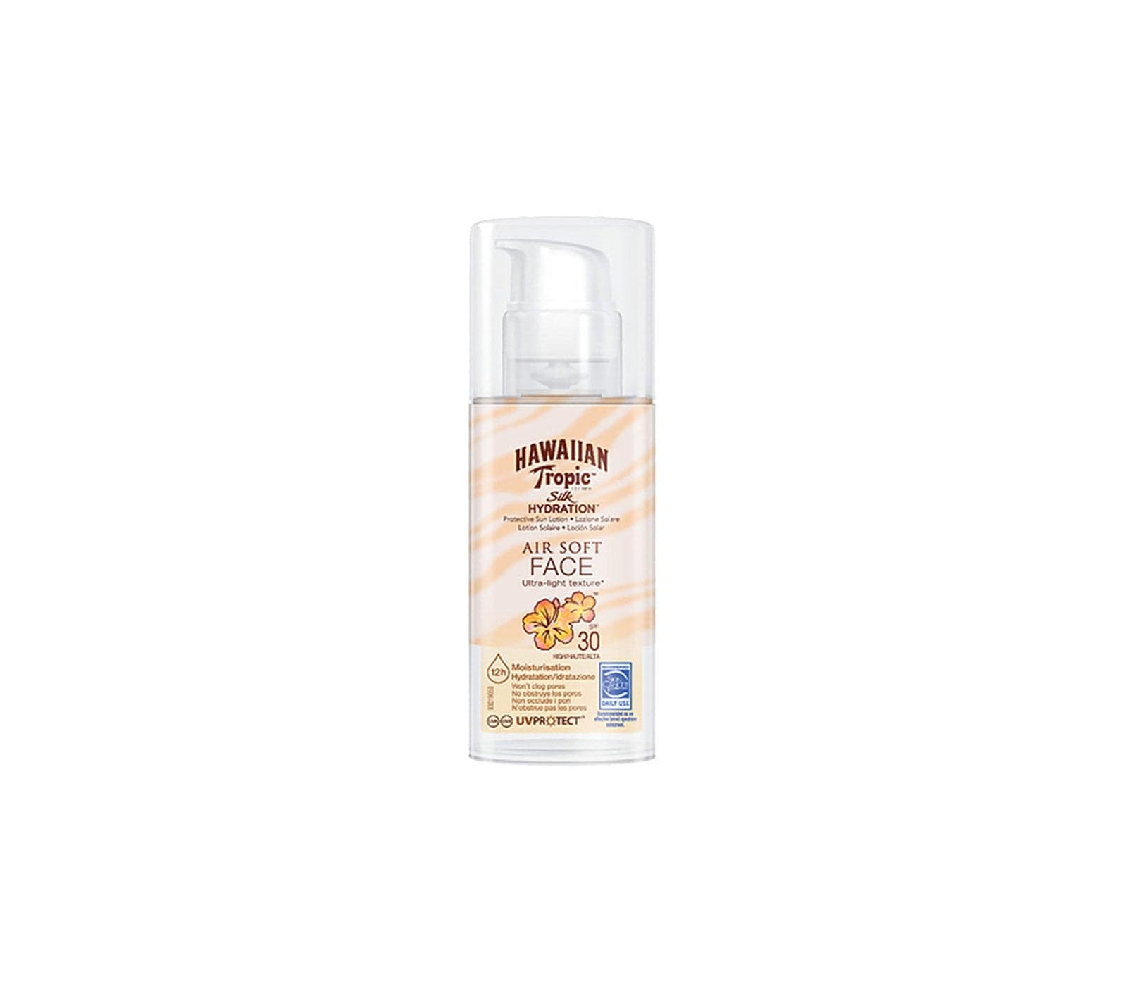 Hawaiian Tropic - Lotion Protectrice Hydratante & Légère Spf 30 – Visage - 50ml - Hawaiian Tropic - Ethni Beauty Market