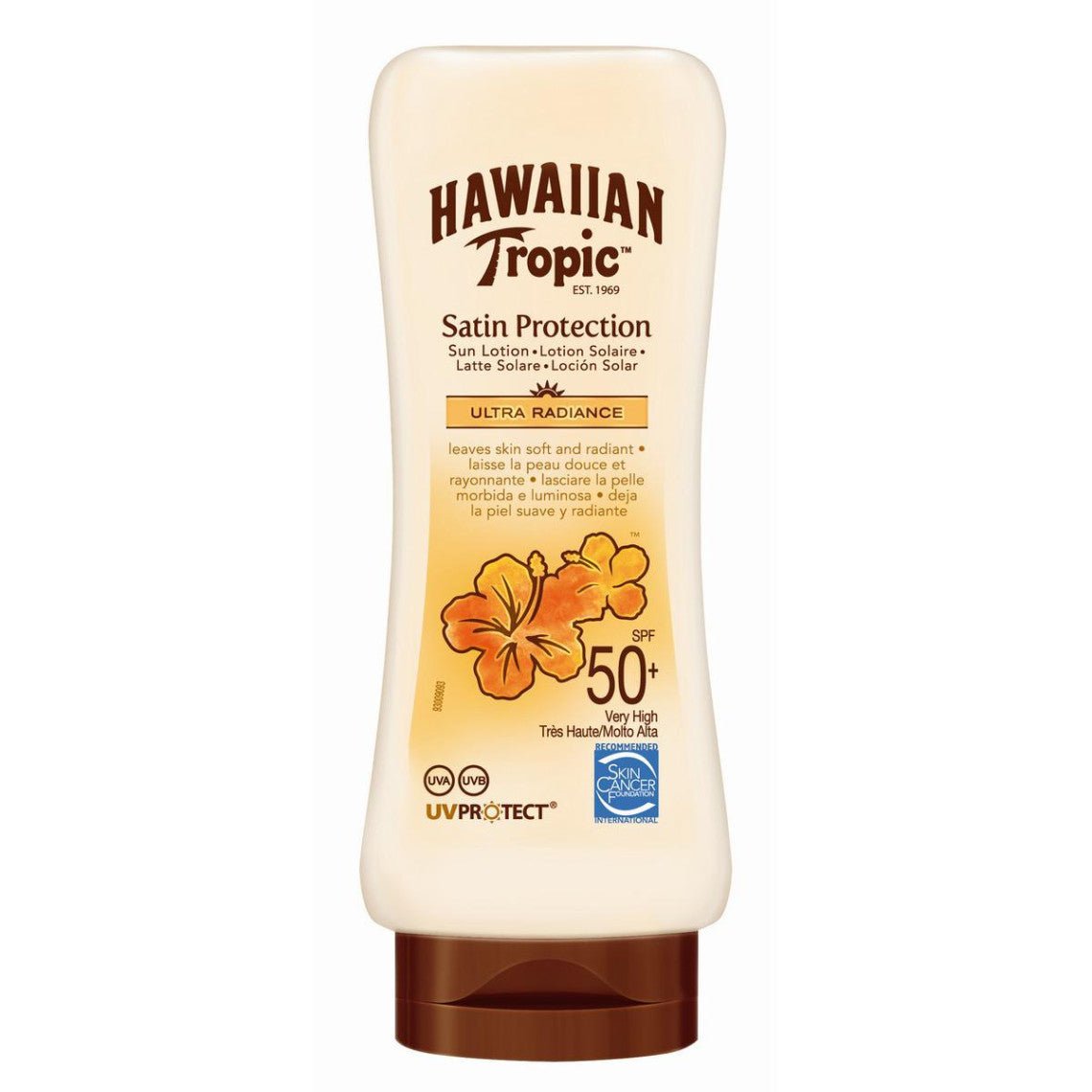 Hawaiian Tropic - Lotion Protectrice Satin Spf 50 – 180ml - Hawaiian Tropic - Ethni Beauty Market
