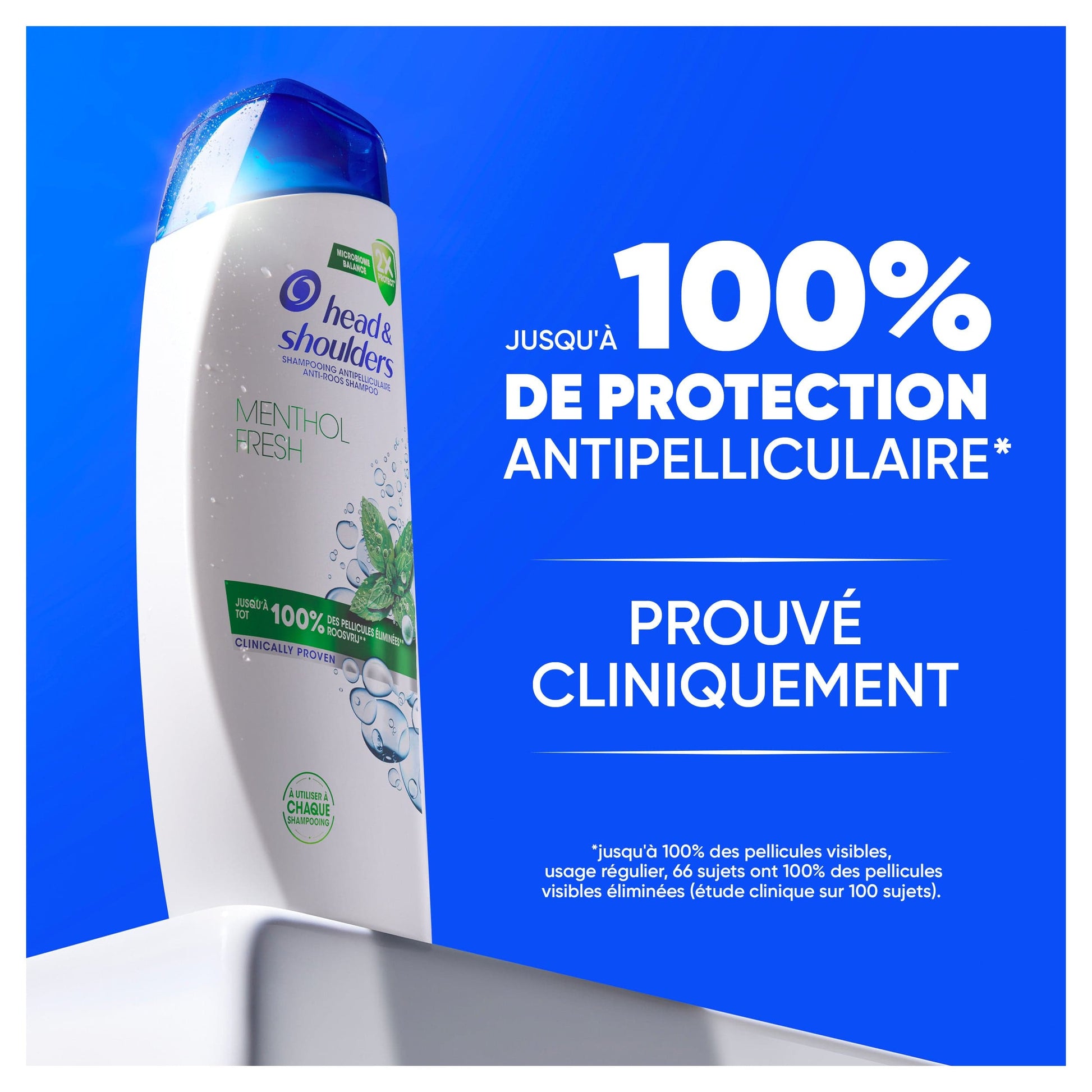 Head & Shoulders Shampoing Head & Shoulders Shampoing antipelliculaire Menthe Fresh 285ml