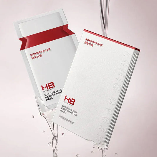 Hebao Bindy - Masques Apaisant et réparateur Visage "Soothing & barrier Repair Mask" 25g X5 - Hebao Bindy - Ethni Beauty Market