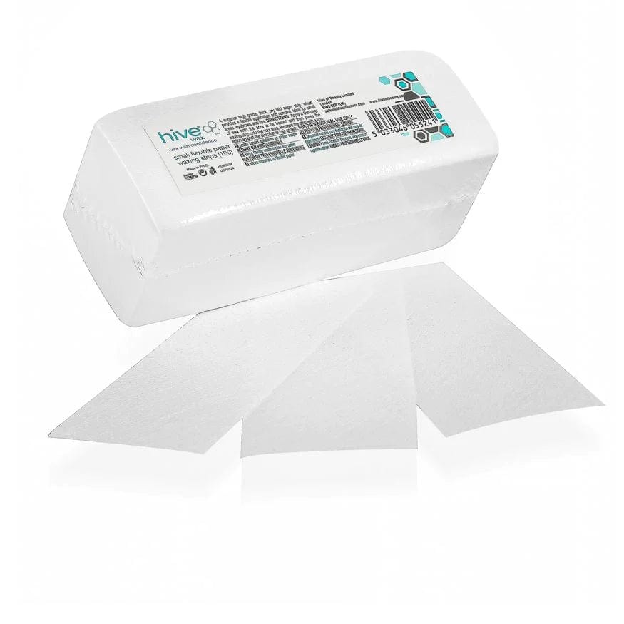 Hive - Petites bande de cirage flexible en papier  (options small flexible paper waxing strips) - 325g - Hive - Ethni Beauty Market