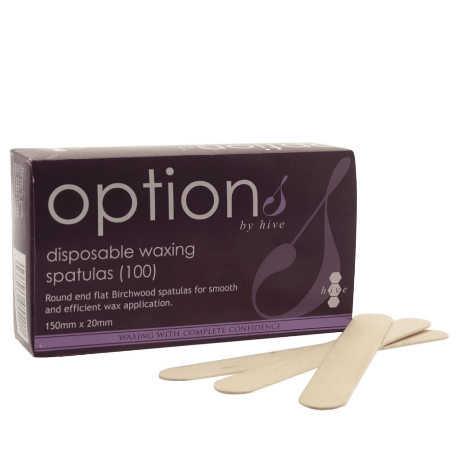 Hive - Disposable hair removal spatulas (Options disposable waxing spatulas) - 200g - Hive - Ethni Beauty Market