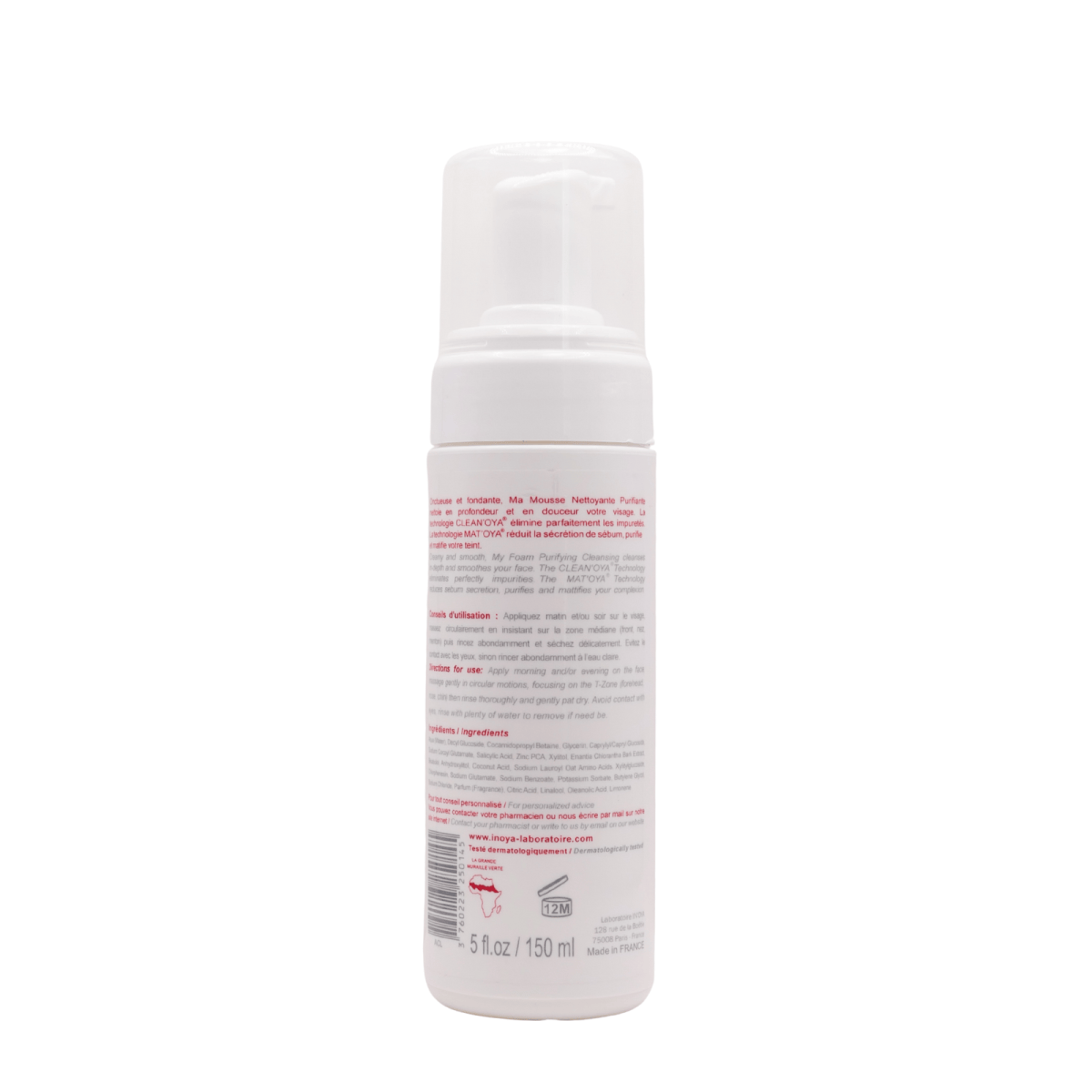 IN'OYA - Ma Mousse nettoyante purifiante - 150mL - In'oya - Ethni Beauty Market