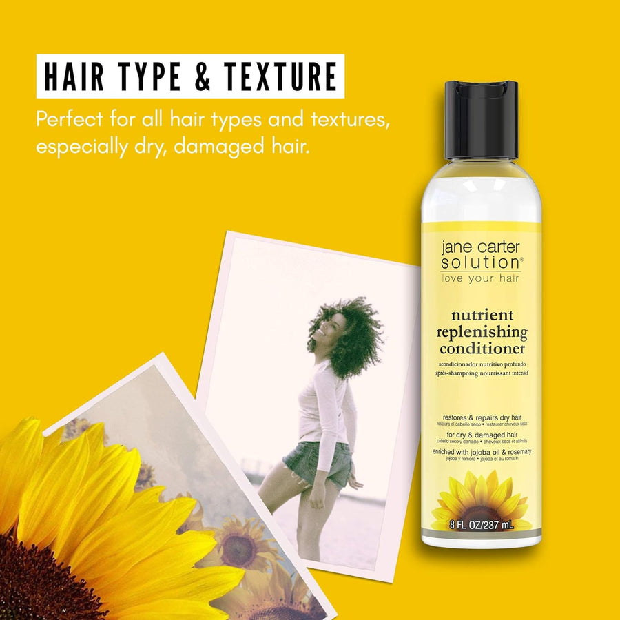 Jane Carter - Conditioner - Nutrient replenishing conditioner - 237ml - Jane Carter - Ethni Beauty Market