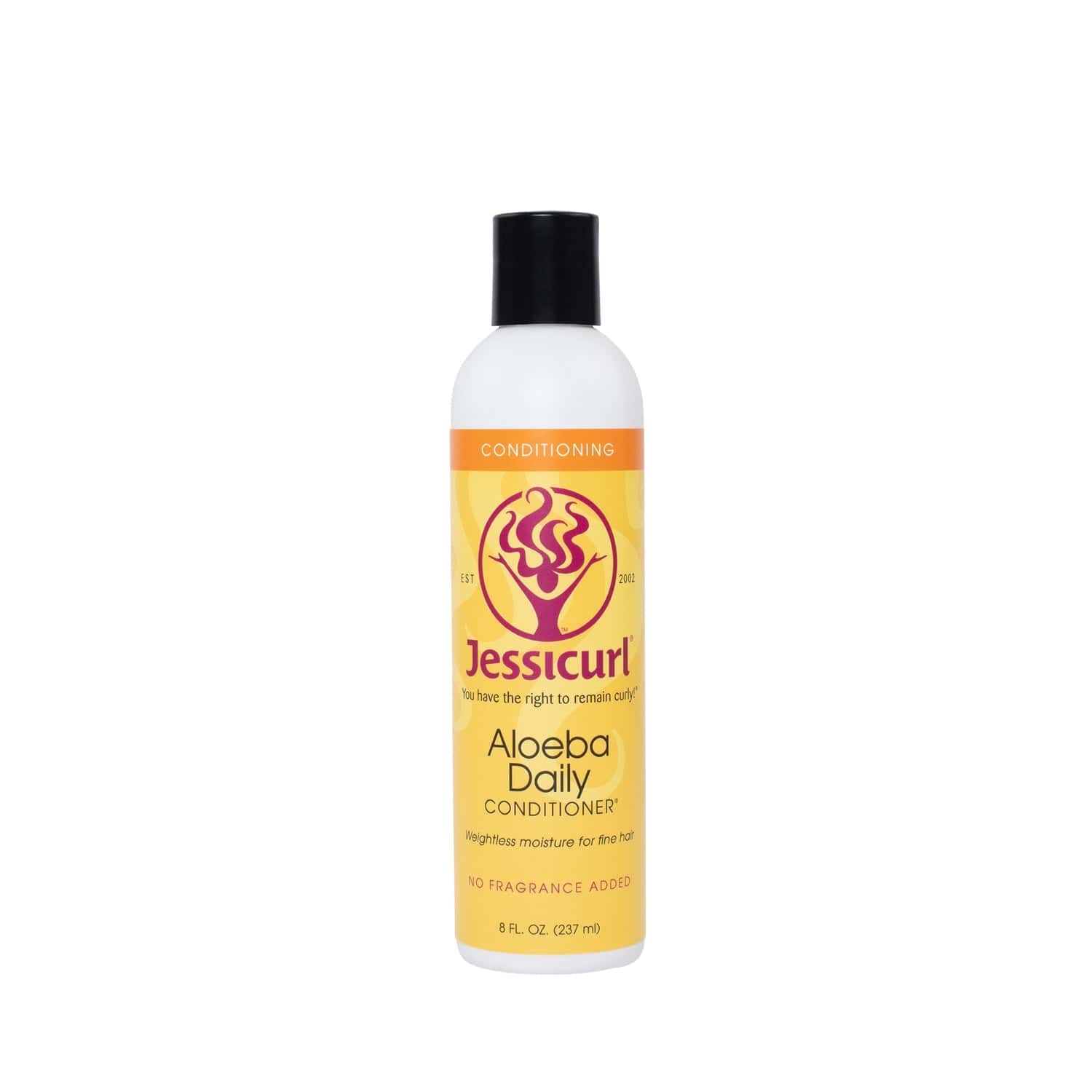 Jessicurl - Après-shampoing revitalisant pour cheveux fins Aloeba Daily Conditioner - 237ml (plusieurs fragrances) - Jessicurl - Ethni Beauty Market