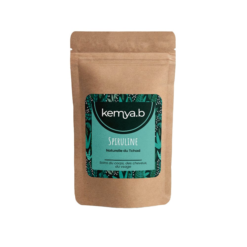 Kemya.b - Spiruline en poudre "du Tchad" - 200g - Kemya.b - Ethni Beauty Market