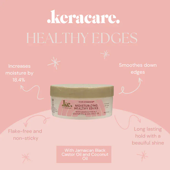 KeraCare - Curlessence Hydrating Edge Gel 65g - KeraCare - Ethni Beauty Market