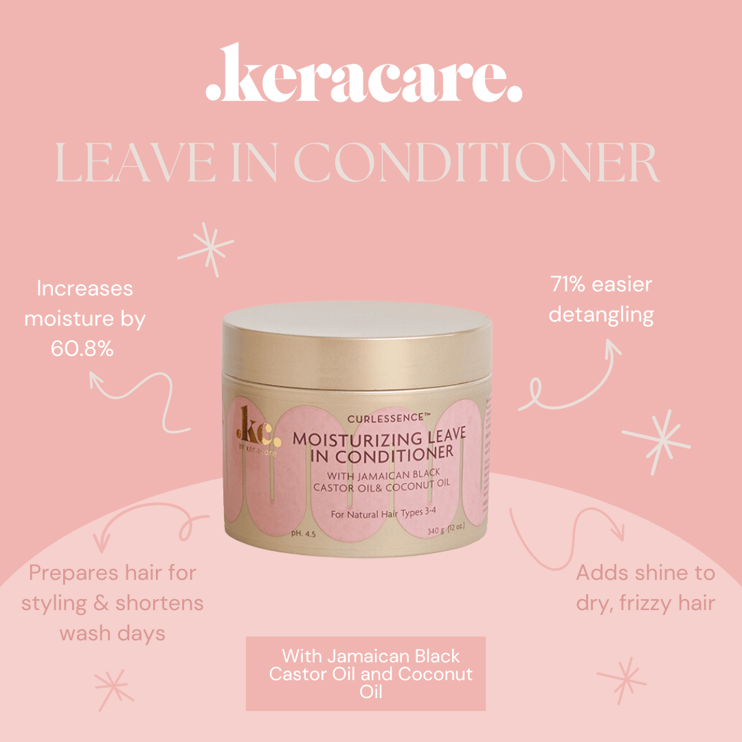 Keracare - Curlessence Leave-In Hydratant Sans Rinçage Moisturizing Leave In Conditioner 320G - KeraCare - Ethni Beauty Market