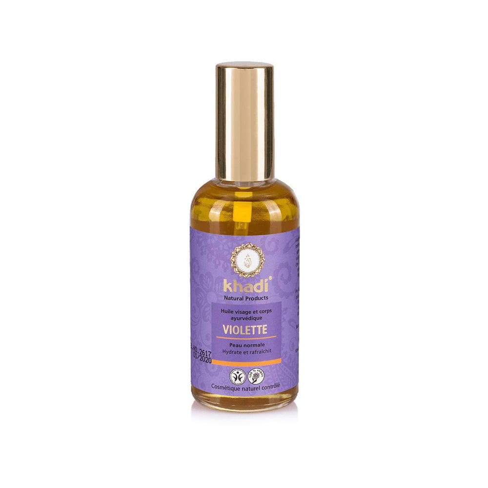 Khadi - Huile ayurvédique violette - 100 ml - Khadi - Ethni Beauty Market