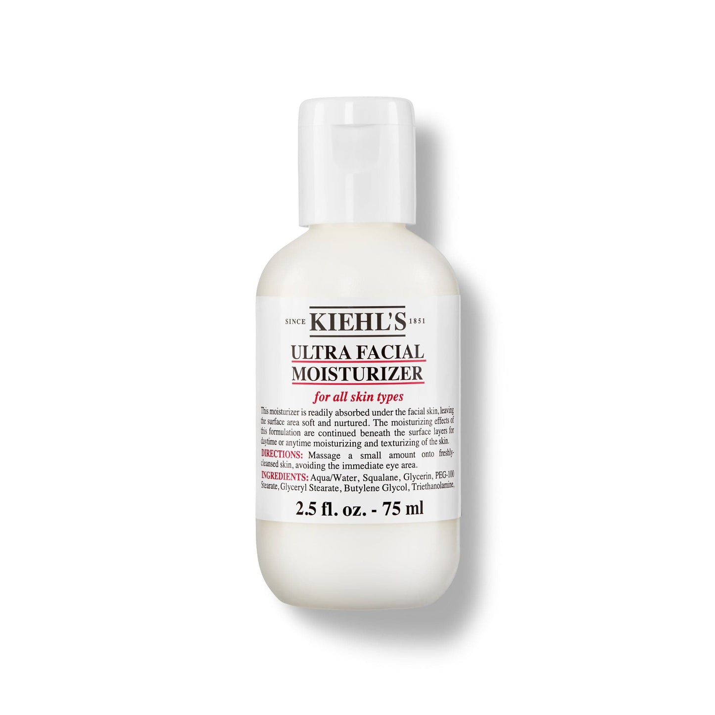 Kiehl's - Ultra Facial Moisturizer (Fluide Hydratant Doux Pour Le Visage) 75ml - Kiehl's - Ethni Beauty Market