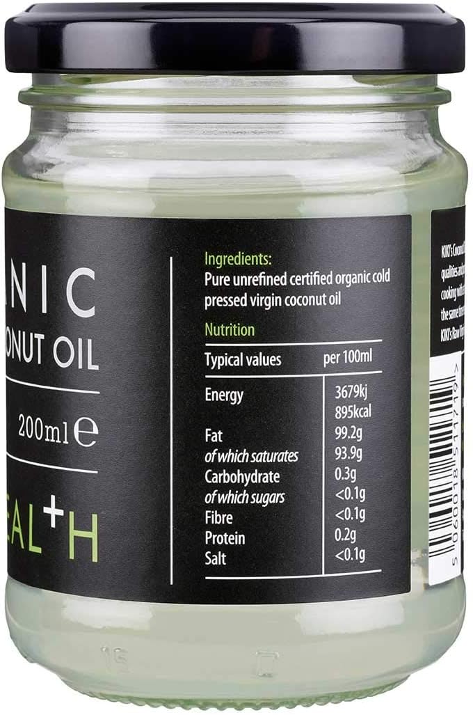 KIKI Health - Organic Raw Virgin Coconut Oil - Essential Moisturizer - 200ml - Kiki Health - Ethni Beauty Market