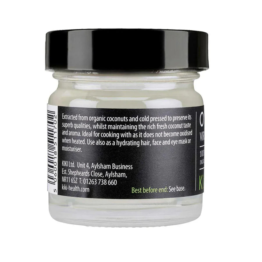 KIKI Health - Huile de Noix de Coco Vierge Brute Biologique - Hydratant essentiel - 40 ml - Kiki Health - Ethni Beauty Market