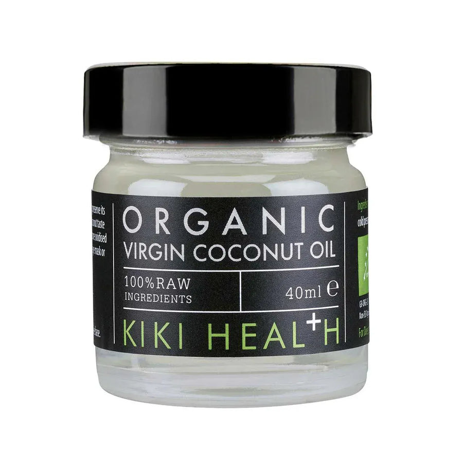 KIKI Health - Huile de Noix de Coco Vierge Brute Biologique - Hydratant essentiel - 40 ml - Kiki Health - Ethni Beauty Market