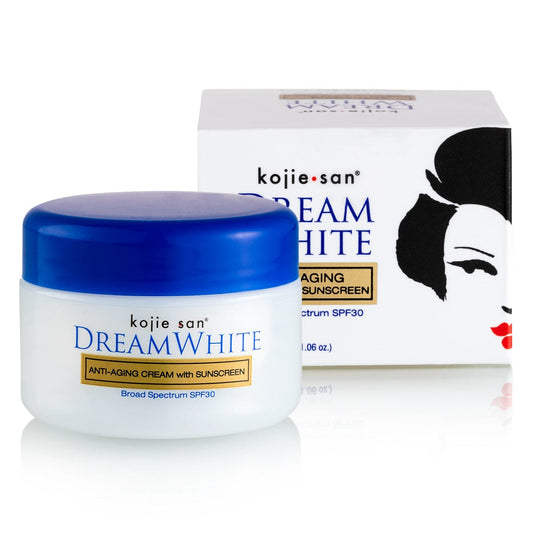 Kojie San - Moisturizing Facial Cream "Dream White Anti-Aging Cream With Sunscreen" 30g - Kojie San - Ethni Beauty Market
