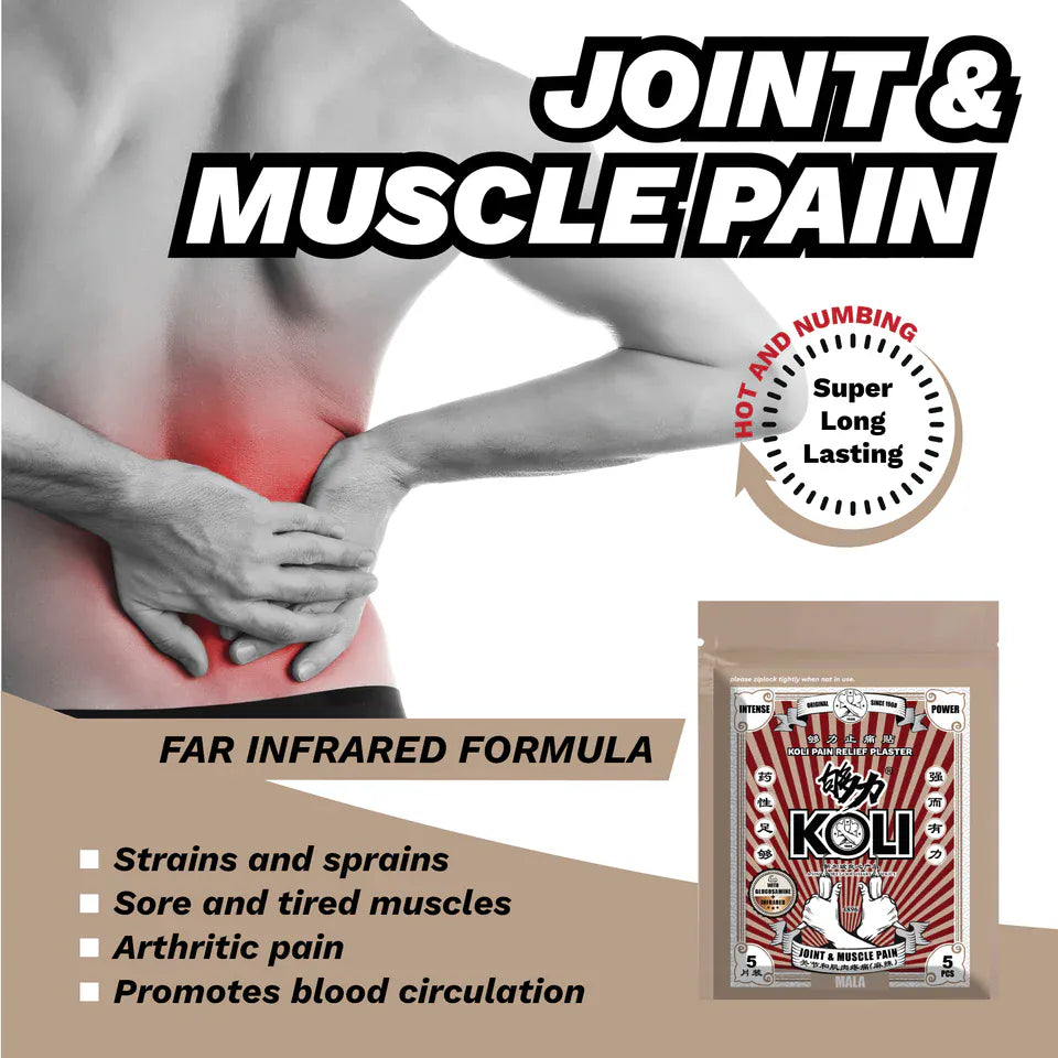Koli - Mala Patch Anti-Douleur "Koli Pain Relief Plaster" 20 PCS - Koli - Ethni Beauty Market