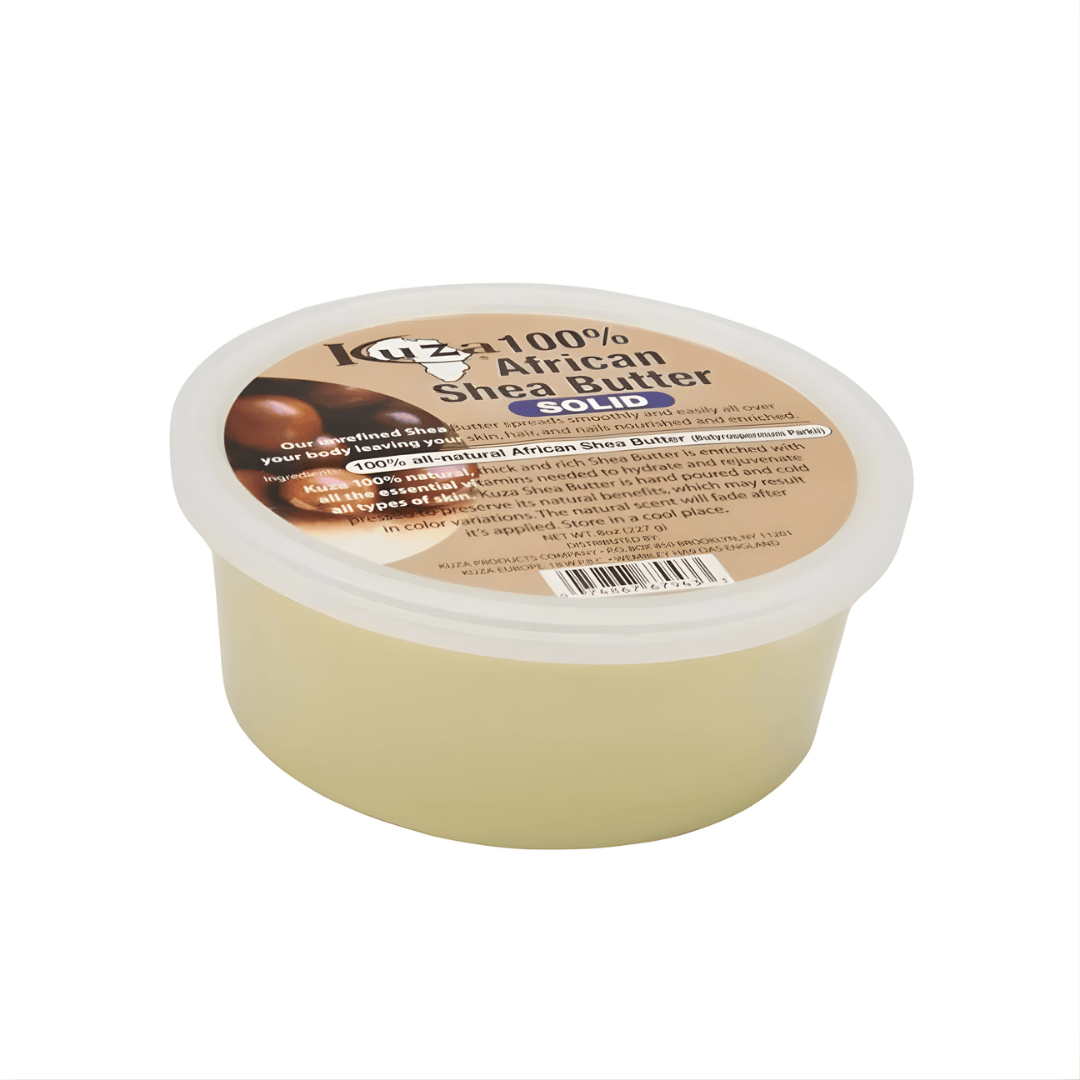 Kuza – 100% Pure African Shea Butter (White & Solid) – 227 g - Kuza - Ethni Beauty Market