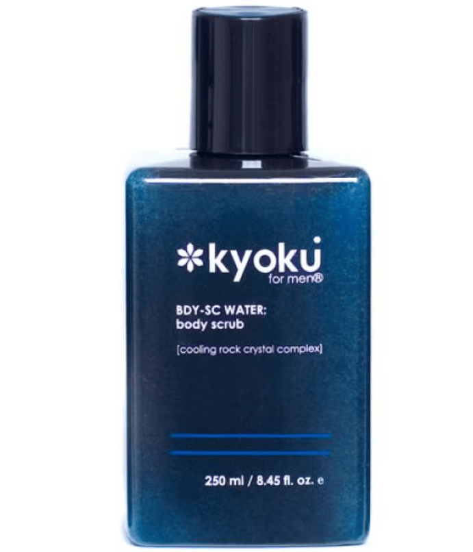 Kyoku Gommage Corporel à l'Eau pour Homme 250 ml trousse beauté pour les vacances EBM