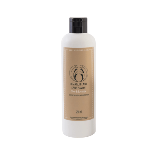 La Kaz Naturelle - Démaquillant sans savon Olive & Lavande - 250 ml - La Kaz Naturelle - Ethni Beauty Market