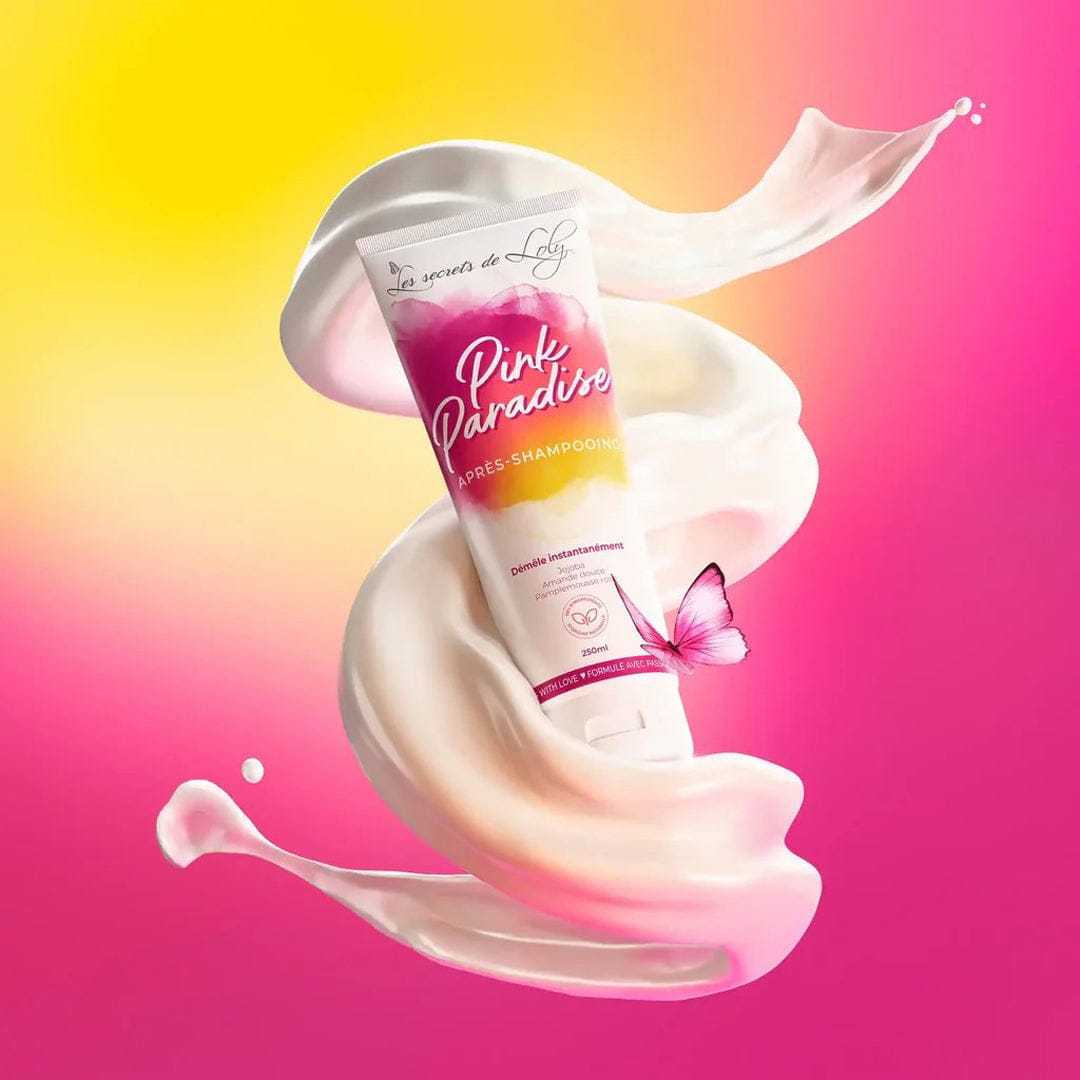 Les Secrets de Loly - Pink Paradise Apres shampoing soin démêlant - 250 ML - Les Secrets de Loly - Ethni Beauty Market