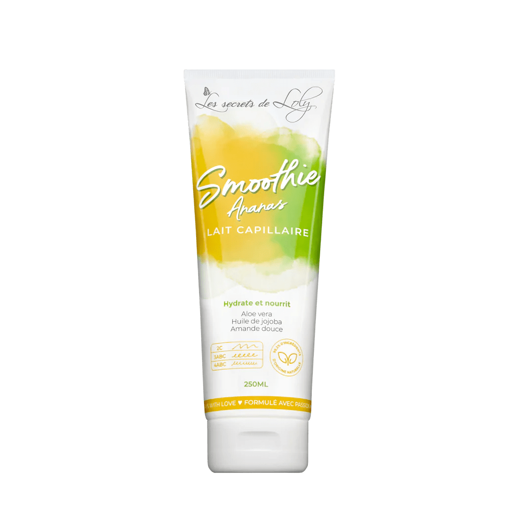Les Secrets de Loly - Lait capillaire Smoothie Ananas - 250 ML - Les Secrets de Loly - Ethni Beauty Market
