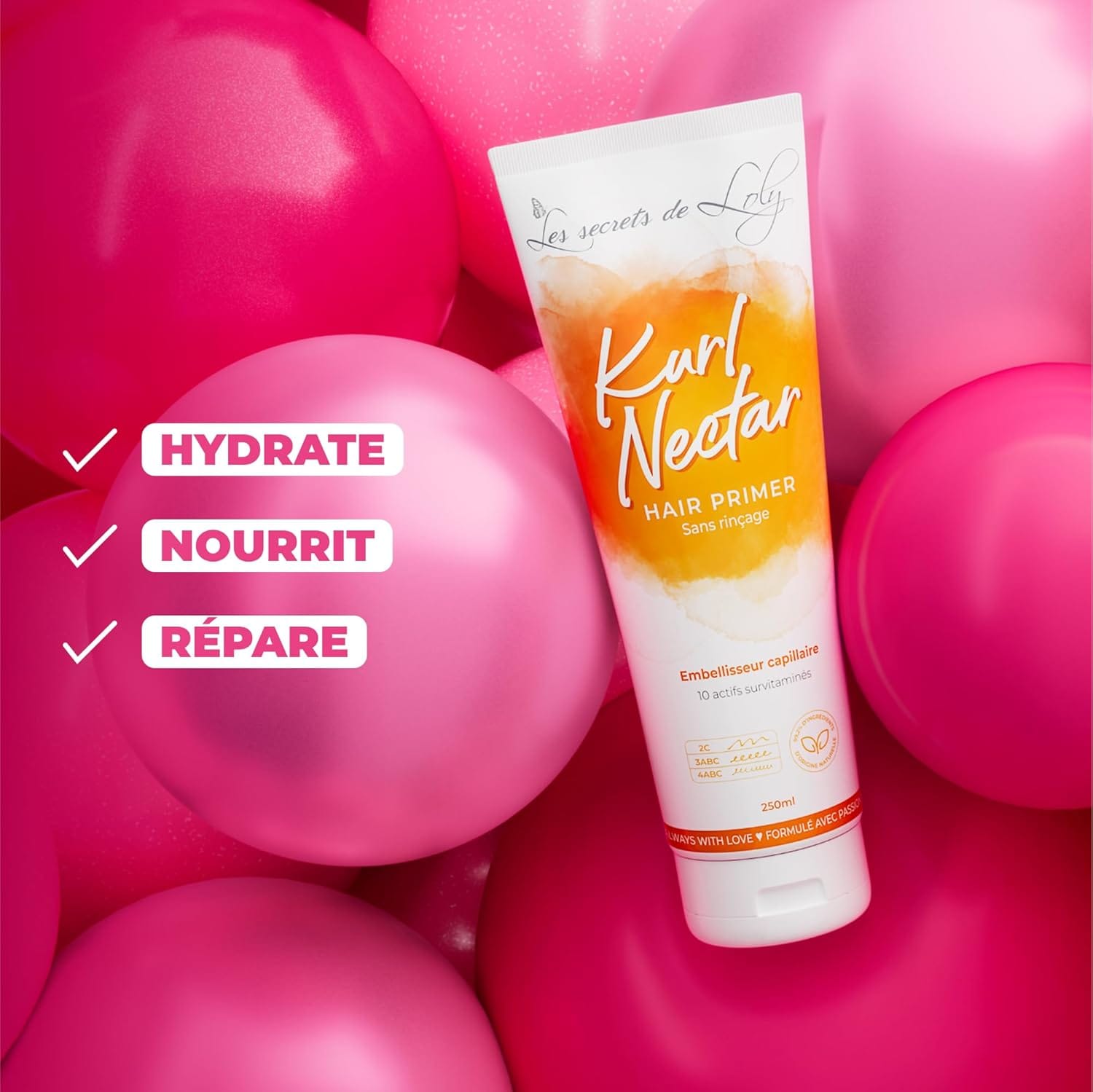 Les secrets de Loly - Le leave in conditioner Kurl Nectar - 250 ML - Les Secrets de Loly - Ethni Beauty Market