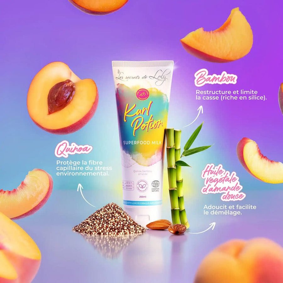 Les Secrets de Loly - Leave-in superfood milk "kurl potion" - 250ml - Les Secrets de Loly - Ethni Beauty Market
