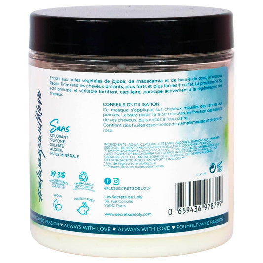 Les Secrets de Loly - Masque nourrissant "Repair time" - 230 ML - Les Secrets de Loly - Ethni Beauty Market