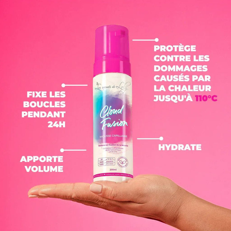 Les Secrets de Loly - Mousse Capillaire "Cloud Fusion" 200ml - Les Secrets de Loly - Ethni Beauty Market