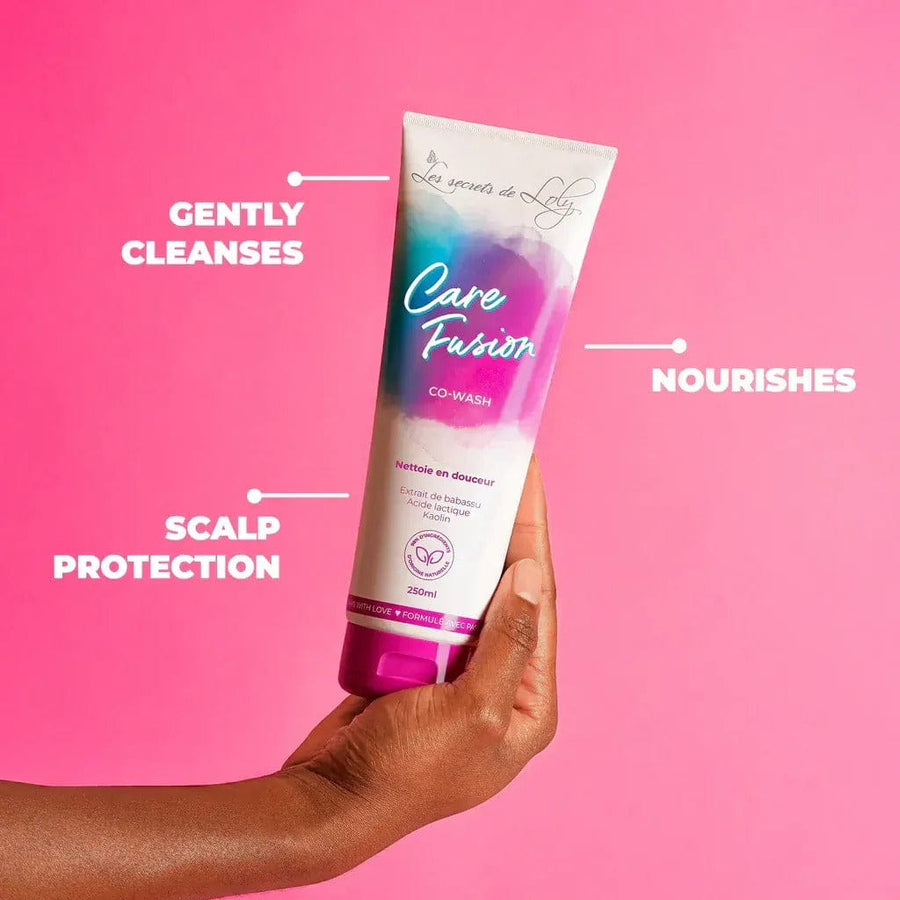 Les secrets de loly - Shampooing-crème "Care Fusion Co-Wash" 250ml - Les Secrets de Loly - Ethni Beauty Market