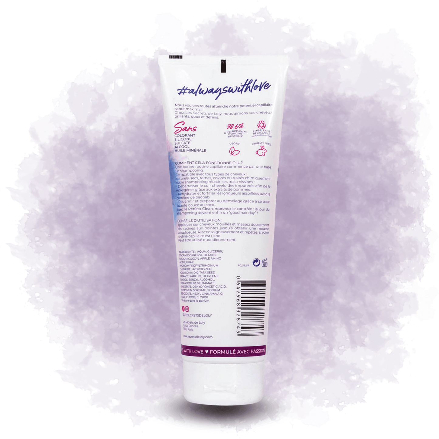 Les secrets de Loly - Shampoing Bubble Dream - 250 ML - Les Secrets de Loly - Ethni Beauty Market