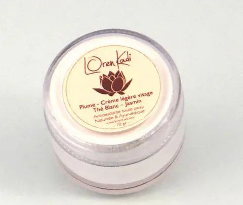 Loren Kadi - Crème ayurvédique "Plume Légère - Thé Blanc Jasmin" - visage - ( Deux contenances disponibles ) - Loren Kadi - Ethni Beauty Market