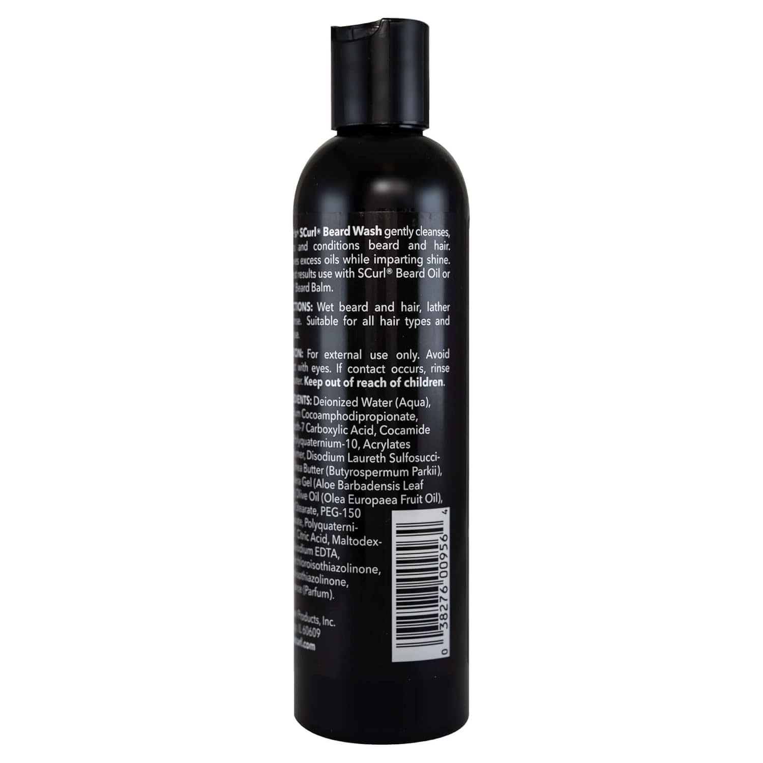 S-Curl Nettoyant pour barbe "Beard Wash"- 236 ml - Luster's - Ethni Beauty Market