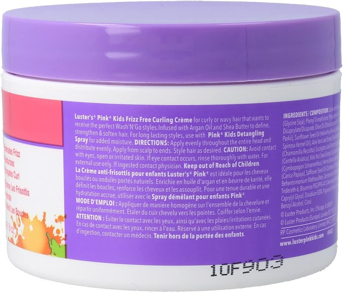 Pink Kids Crème à friser - 227g - Luster's - Ethni Beauty Market
