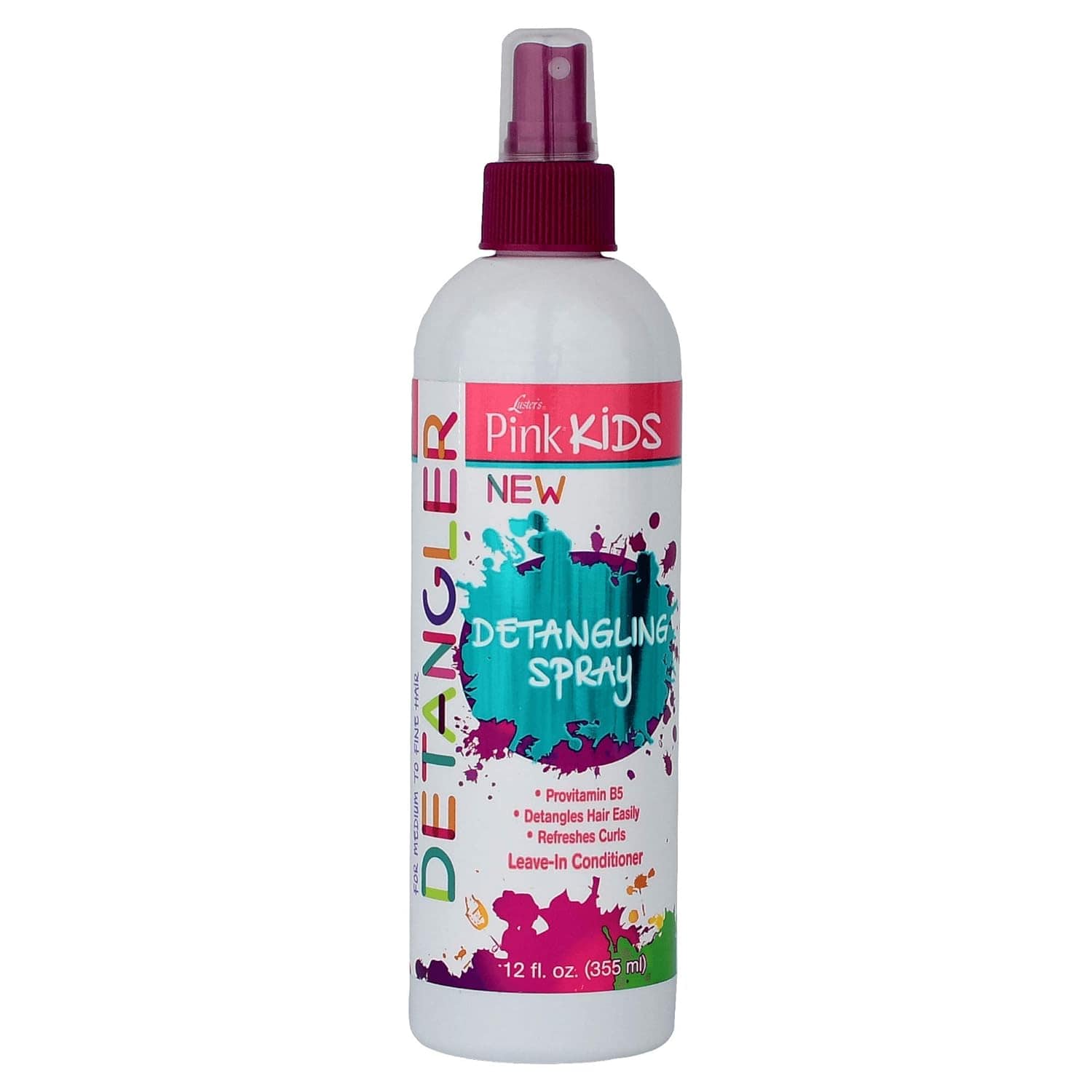 Pink kids Spray Démêlant - 355ml - Luster's - Ethni Beauty Market