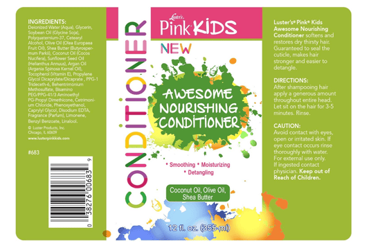 Pink Kids Après-shampooing nourrissant - 355 ml - Luster's - Ethni Beauty Market