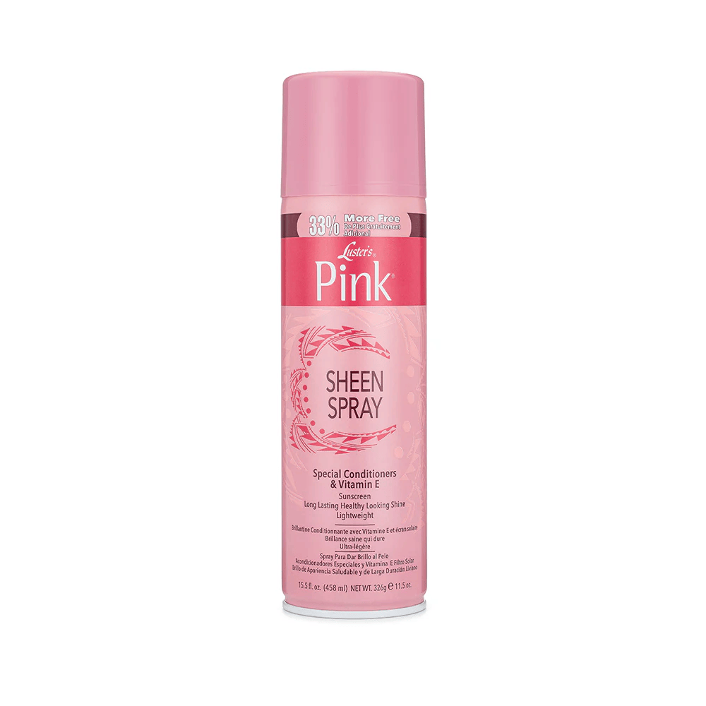 Luster's Pink - Brillantine en spray "sheen" - 458ml - Luster's - Ethni Beauty Market