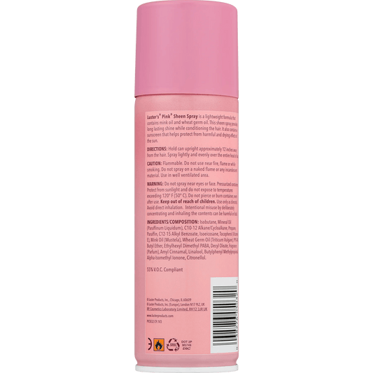 Luster's Pink - Brillantine en spray "sheen" - 458ml - Luster's - Ethni Beauty Market