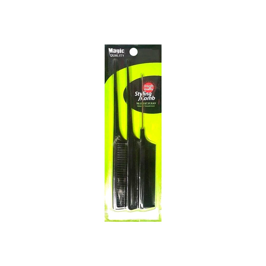 Magic Collection - Set professionnel de 3 peignes à queues TC3SET - Magic Collection - Ethni Beauty Market