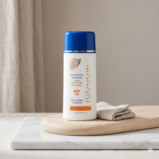 Makari - Crème solaire hydratante SPF 50 - 150 ml - Makari - Ethni Beauty Market