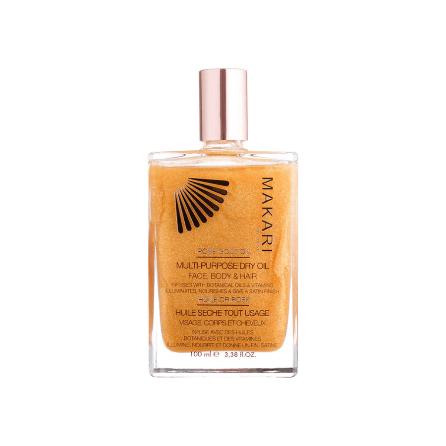 Makari - Huile Sèche Multi-Usage Or Rose 24K - 100ml - Makari - Ethni Beauty Market
