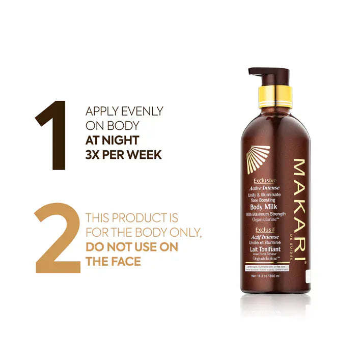 Makari - Active Intense Body Milk - Unifying Body Lotion 500ml - Makari - Ethni Beauty Market