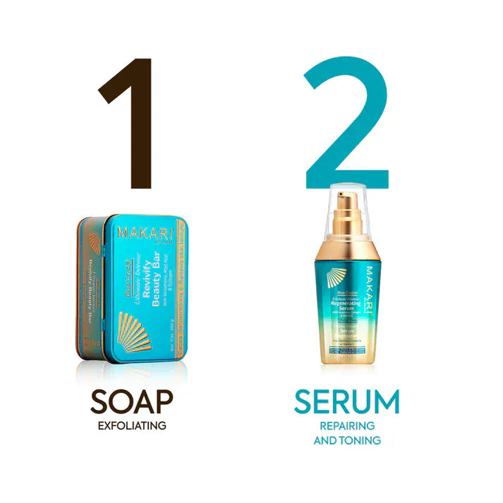 Makari - Blue Crystal Ultimate Sérum Régénérant Intense "Regenerating Serum" 50 ml - Makari - Ethni Beauty Market