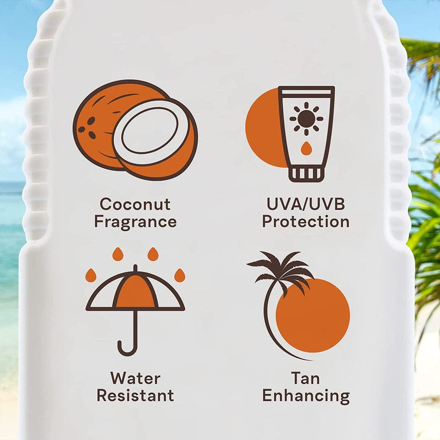 Malibu - Tropical Coconut Tanning Oil SPF6 - 200 ml - Malibu - Ethni Beauty Market