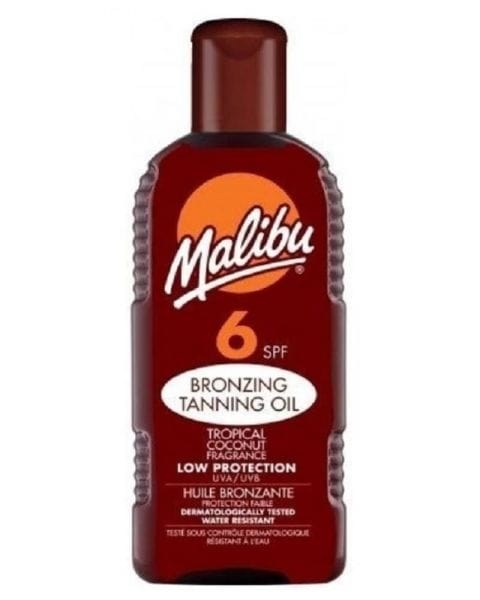 Malibu - Bronzing Tanning Oil Tropical Coconut SPF6 - 200 ml - Malibu - Ethni Beauty Market