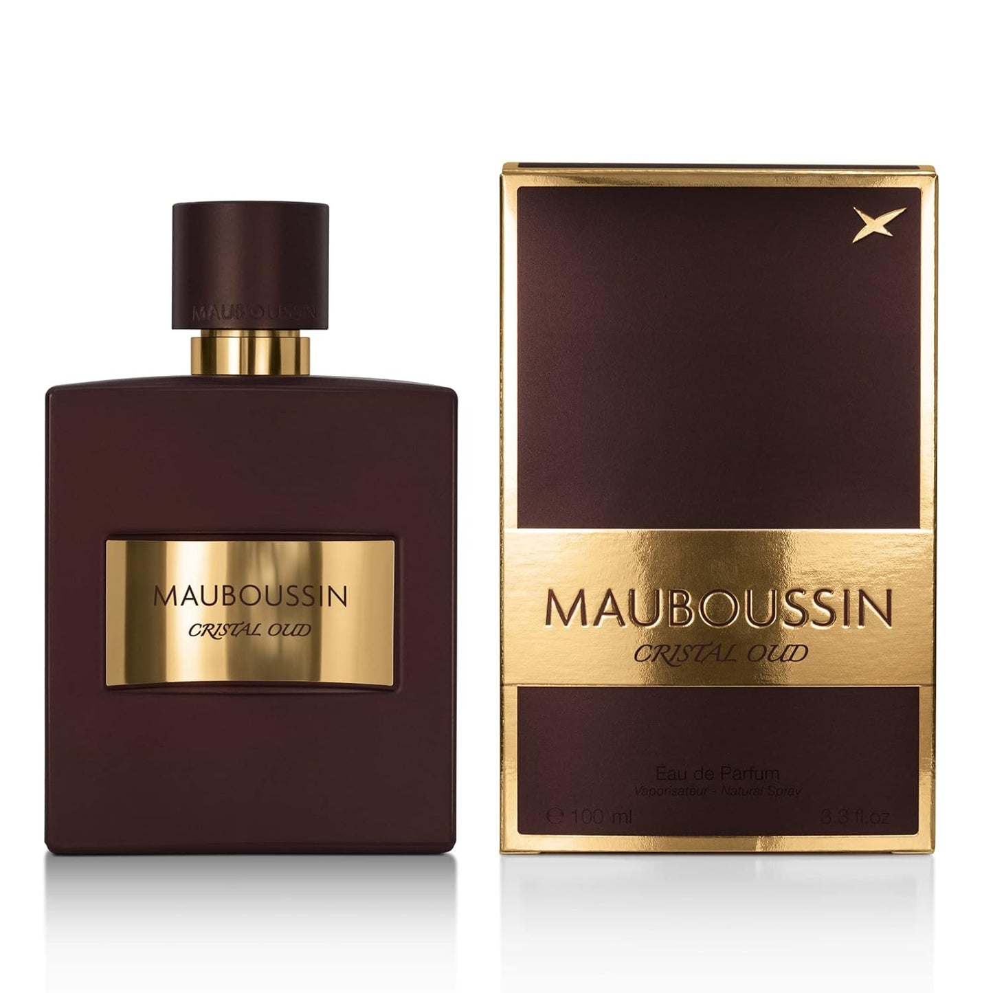 Mauboussin - Cristal Oud Eau De Parfum For Men - Brown - Mauboussin - Ethni Beauty Market