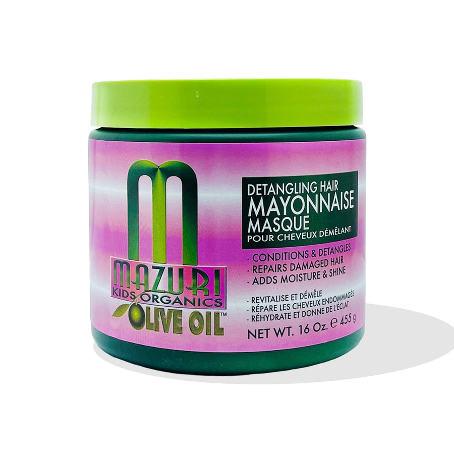 Mazuri - Masque Démêlant à l'Huile d'Olive Pour Enfants "Detangling Hair Mask Kids" - 455g - Mazuri Kids Organic - Ethni Beauty Market